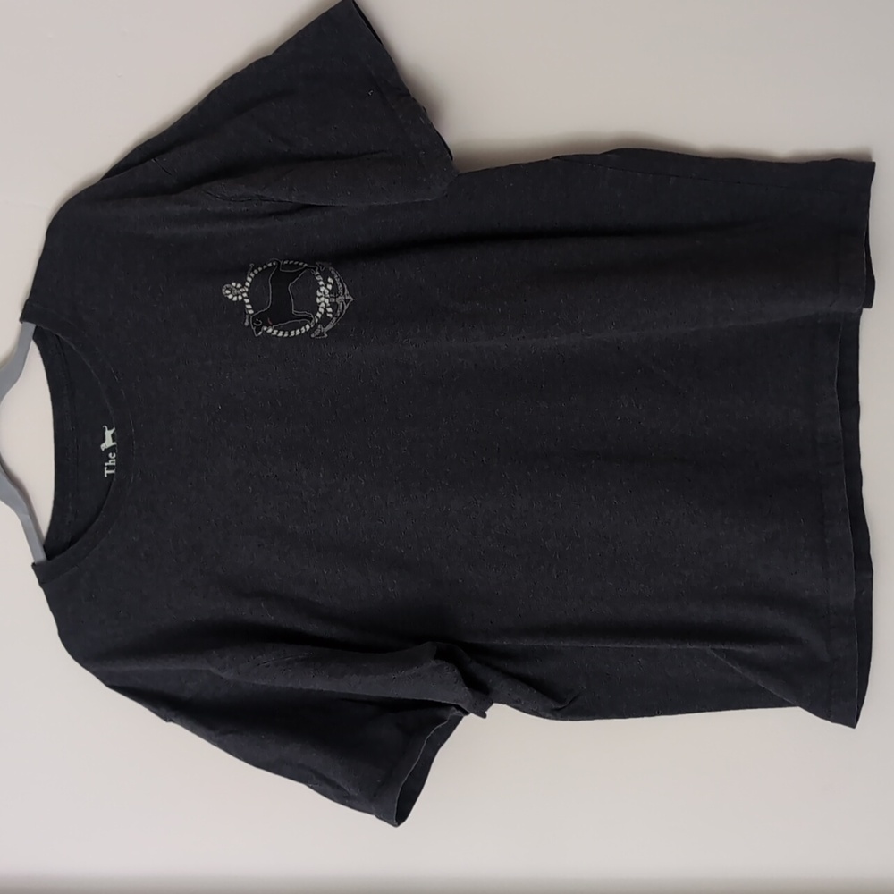 The Black Dog Large Dark Gray T-shirt Size Men's Large EUC